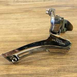 Shimano Ultegra FD-6600 Double Front Derailleur 34.9 Clamp Bottom Pull Ice Gray - Picture 1 of 7