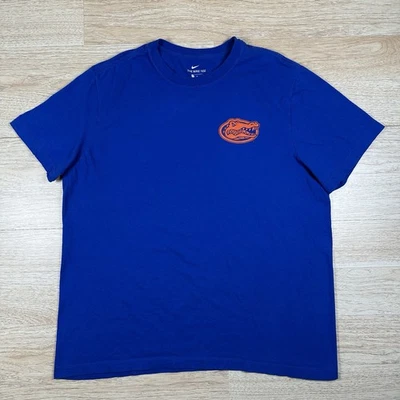 Nike Florida Gators Shirt Mens XL Blue Short Sleeve University Dri Fit T Shirt - Image 1 of 4
