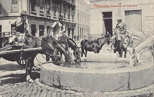 Chile - VALPARAISO - Bebedero de Cavallos - Ed. C. Kisinger & Cia. - Picture 1 of 2
