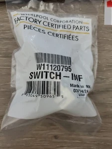 W11120795 Whirlpool Range Infinite Switch PS12347302 AP6278041 - Picture 1 of 1