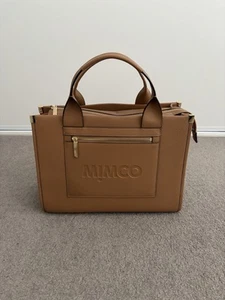Mimco Patch Leather Tote Bag - Picture 1 of 7