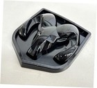 2006-2018 RAM Truck Tailgate Emblem – Black Finish, Durable Plastic, Easy