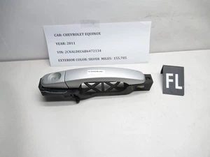 2010-2015 Chevrolet Equinox Front Left Side Exterior Door Handle 15786205 OEM - Picture 1 of 6
