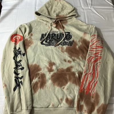 Naruto Shippuden 2007 Sudadera con Capucha Tie Dye Doble Cara Talla M Manga Anime Foto 1 de 4