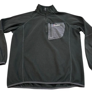 MBerghaus 1/4 Zip Pocket Fleece (schwarz) Größe XL Herren - Bild 1 von 9