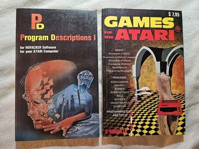 GAMES FOR THE ATARI & PROGRAM DESCRIPTIONS 1 (Hofacker) Paperback - Image 1 of 4