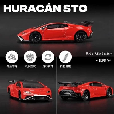 1:64 Colorful Treasure CCA alloy model cars. - Image 1 of 4