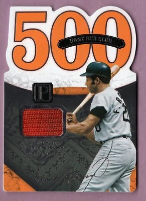 2016 PANINI PANTHEON #8 FRANK ROBINSON #D /199 GAME USED JERSEY BALTIMORE ORIOLE - Image 1 of 3