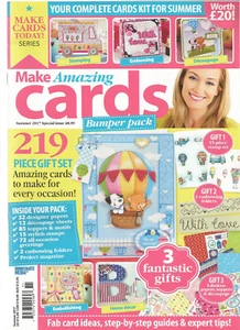 MAKE AMAZING CARDS SUMMER 2017 SPECIAL ISSUE, SOME GIFTS ARE MISSING. - Picture 1 of 1