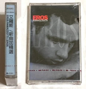 Eros Ramazzotti 1998 Eros Taiwan Edition 16 Track Cassette Tape Album Sealed - Imagen 1 de 6