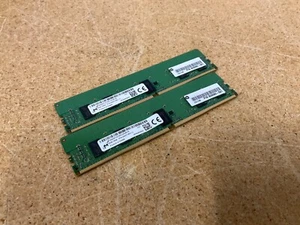 Lot of 2 Micron MTA9ASF1G72PZ-2G3B1IK 8GB Ram - Picture 1 of 2