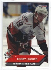 2007-08 Albany River Rats (AHL) Bobby Hughes