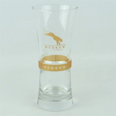 Meukow Cognac Puma Flared Highball Drinking Glass 6-7/8" Liquor - Image 1 of 3