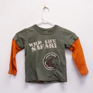 Fisher Price Kids Boys Pullover Sweater Size 4T free shipping Wild Life Safari - Picture 1 of 5