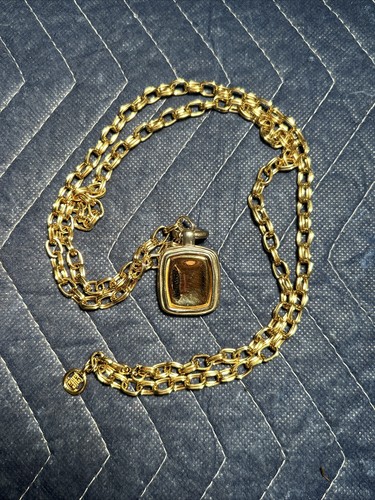 Collana Ciondolo Catena Costume Tono Oro Moda Gioielli Givenchy