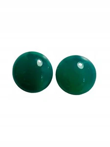 AGATA verde cabochon tondo 14 mm - Foto 1 di 5