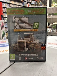 Farming Simulator 17 Official Expansion Big Bud Ita PC Dvd Rom Nuovo Sigillato - Imagen 1 de 1