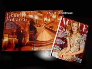 NATALIA VODIANOVA Benjamin Millepied artículo de 13 páginas + portada VOGUE noviembre 2014 - Imagen 1 de 5