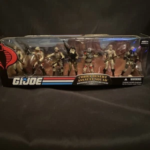 Juego de figuras GI Joe 25th Anniversary COBRA Desert Assault Squad condiciones extremas - Imagen 1 de 8