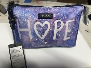 Tumi Basel Triangle Pouch- St. Judes Hope- NWT