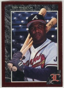 1992 Legends Sports Memorabilia Magazine #14 Terry Pendleton Atlanta Braves - Picture 1 of 2