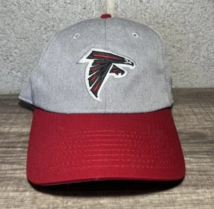 Men’s Fanatics Atlanta Falcons Two-Tone Heather Gray & Red Snapback Hat OSFM - Picture 1 of 4