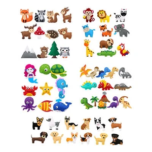 Kids Felt Sewing Kit Sewing Kits Felt Animals Children Birthday Gifts - Picture 1 of 17