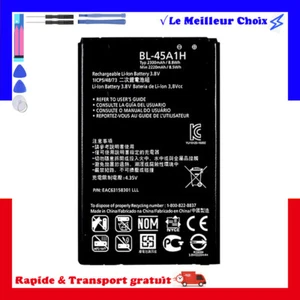 BATTERIE DE REMPLACEMENT NEUVE POUR LG BL-45A1H K10 ET K420 2300mAh - Zdjęcie 1 z 5