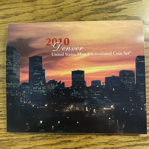 2010 D U.S. Mint Set - Complete Set of 14 Coins In Original Package - Ships Free Cover