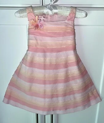 Kate Mack Biscotti Collection 3t girls layered dress, exc cond,FreeShipping, $22 - Image 1 of 4