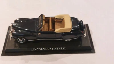 LINCOLN CONTINENTAL 1941 1/43 BLEU FONCE DEL PRADO - Photo 1/4