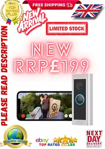 Ring Doorbell Pro 2 HD WiFi Two Way Talk 3D Motion Camera RRP £199 New Free Deli - Picture 1 of 8