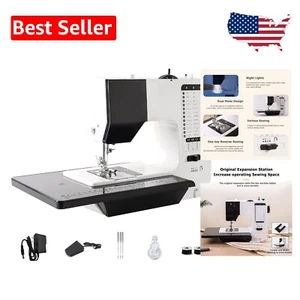 Sewing Made Easy: Maxmarrt Mini Overlock with Extension & 8-layer Capability - Picture 1 of 11