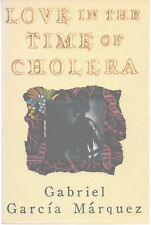 Gabriel Garcia Marquez LOVE IN THE TIME OF CHOLERA  1st American Edition ~ 1988