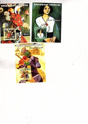 SELLO MOZAMBIQUE USADO CTO HOJA RECUERDO S/S (bb10 Foto 1 de 4