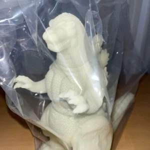 Godzilla 1989 Biogoji Marusan G.I.D Molding Unpainted ver. Vinyl Figure Sofubi - Picture 1 of 5