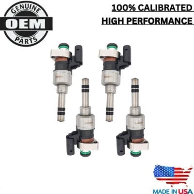 4X NEW OEM Acdelco Fuel Injector Fits 16-21 Buick Encore Chevrolet 1.4L 1.5 - Image 1 of 4