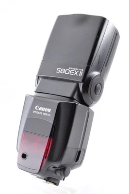 Canon Speedlite 580EX II Flash [Near Mint] Japan #25421 - Image 1 of 4