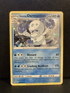 Pokémon Galarian Darmanitan 044/189 Holo Hielo agrietado - Casi como nuevo - Imagen 1 de 2