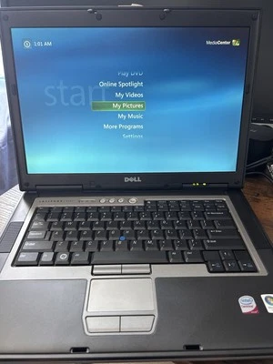 15" Dell Latitude D830 Windows Media Center 2005 DVD-RW Nvidia GPU Foto 1 de 4