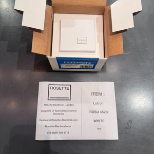 Lutron Rania - RDSU 452B - White - With 12 Month Warranty - Inc VAT* - Picture 1 of 2