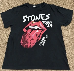 Rolling Stones Hackney Diamonds Tour 2024 Konzert T-Shirt Rock Band Herren Large - Bild 1 von 6