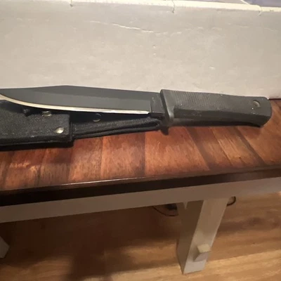 Cuchillo de hoja fija Cold Steel SRK Carbon V (EE. UU.) NUNCA USADO de colección/descontinuado, Foto 1 de 4