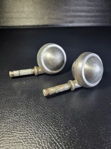 Vintage Shepherd Industrial Globe Iron Caster Wheels Lot Of 2 - Picture 1 of 7