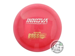 NEU Innova Champion Boss 163g Red Silver & Gold Star Foil Distance Driver Disc - Bild 1 von 1