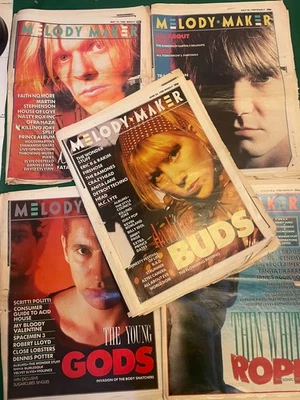 1988 Melody Maker  Swans, Darling Buds, Thin White Rope, Young Gods, Spacemen 3  - Image 1 of 4