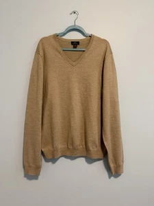 Brooks Brothers 346 Extra Fine Merino Wool Men’s Pullover Size XL - Picture 1 of 6
