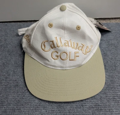 Callaway Big Bertha Golf Hat Mens Adjustable White Embroidered Classic Vintage - Image 1 of 4
