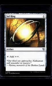 2025 MTG Magic The Gathering DRC Commander Aetherdrift #56 Sol Ring - Picture 1 of 2