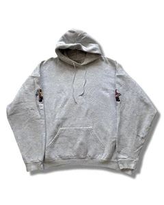 Vintage Lee Light Grey M&M Embroidered Hoodie Sweatshirt - Size XL - Picture 1 of 9